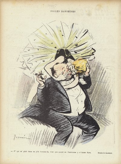Illustration pour Le Rire - Pierre Georges Jeanniot
