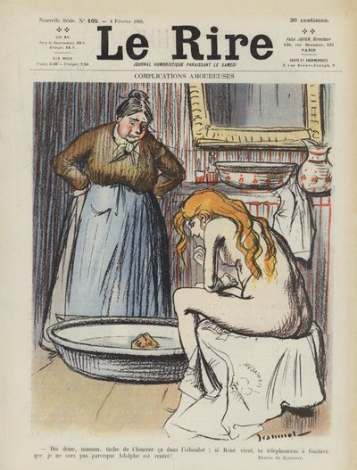 Illustration pour Le Rire - Pierre Georges Jeanniot