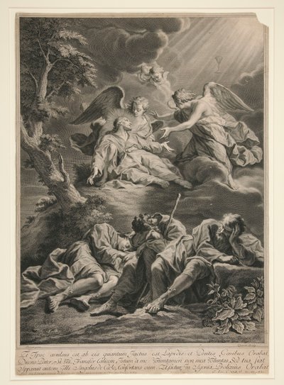 Christ au Mont des Oliviers - Pierre Imbert Drevet