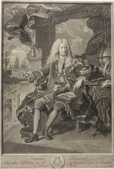 Portrait de Samuel Bernard, conseiller d