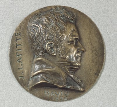 Médaillon avec un portrait de Jacques Lafitte (1767-1844) 1830 - Pierre Jean David d