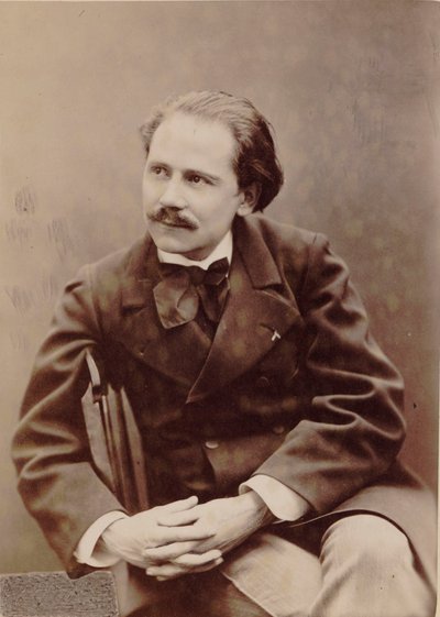 Portrait du compositeur Jules Massenet 1842-1912, 1880 - Pierre Lanith Petit