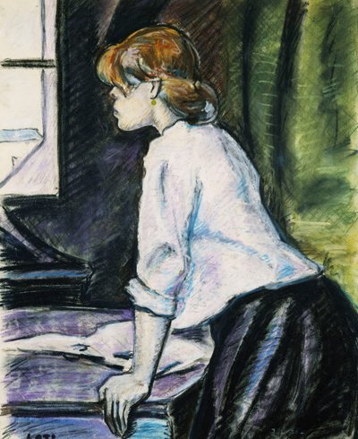 Jeune Fille à la Fenêtre - Pierre Loti