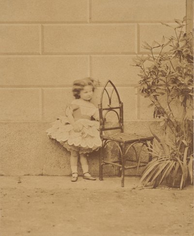 Encore la chaise rustique, années 1860 - Pierre Louis Pierson