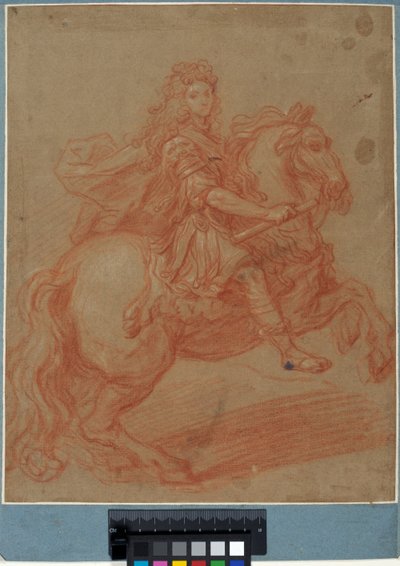 Ludwig XIV. zu Pferd - Pierre Mignard
