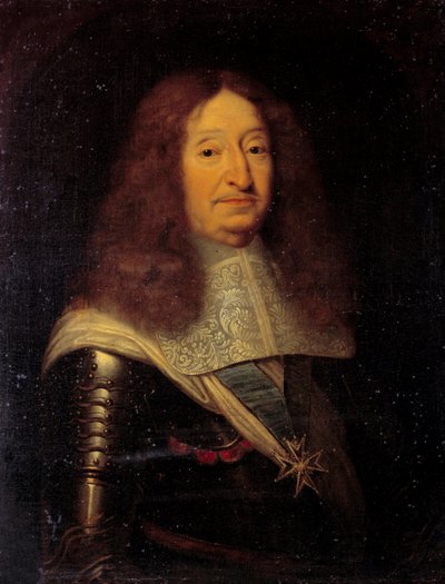 Portrait de César, duc de Vendôme et de Beaufort (1594-1665), surintendant de la navigation - Pierre Mignard