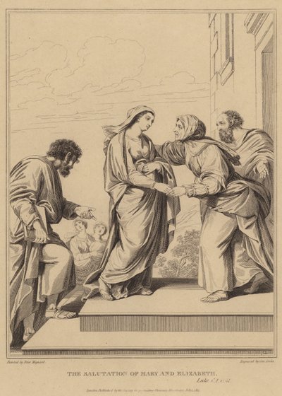 La salutation de Marie et Élisabeth, Luc - Pierre Mignard