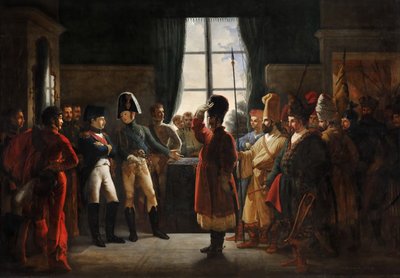 Le tsar Alexandre Ier présentant les Kalmouks, Cosaques et Bachkirs de l