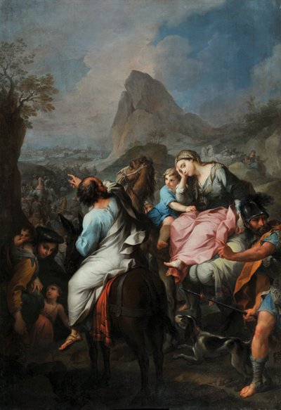 La vie de Tobie : « Captivité des Israélites » - Pierre Parrocel
