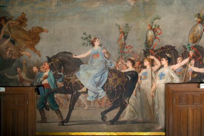 Fresque « Le triomphe de la République » - Pierre Paul Lêon Glaize
