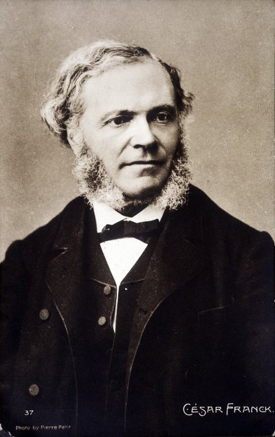 Portrait de César Franck, compositeur et organiste français d