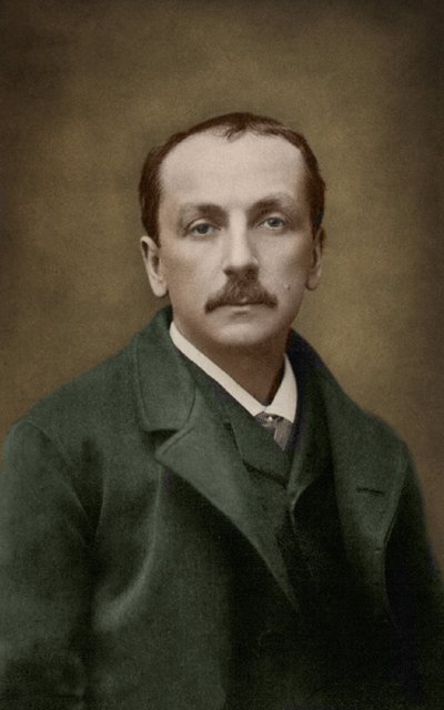 Portrait du compositeur français Edmond Audran (1840/1842-1901) Photographie de Pierre Petit. Vers 1886 - Pierre Petit