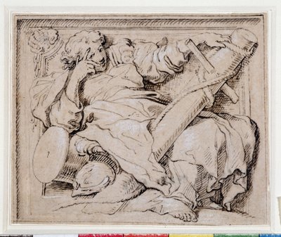 Projet de bas-relief pour le baldaquin de l