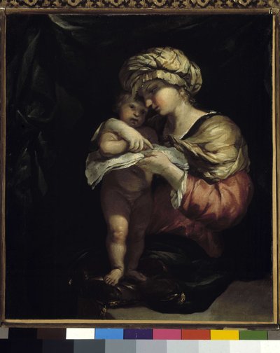 La Vierge apprenant à lire à l