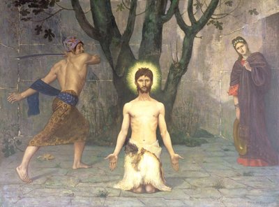 La décapitation de Saint Jean-Baptiste, 1869 - Pierre Puvis de Chavannes