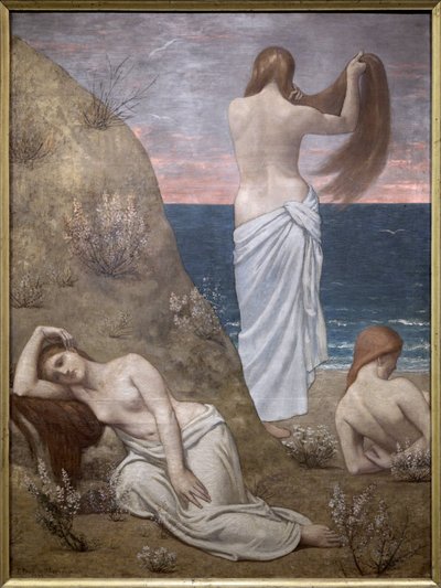 Jeunes filles au bord de la mer - Pierre Puvis de Chavannes