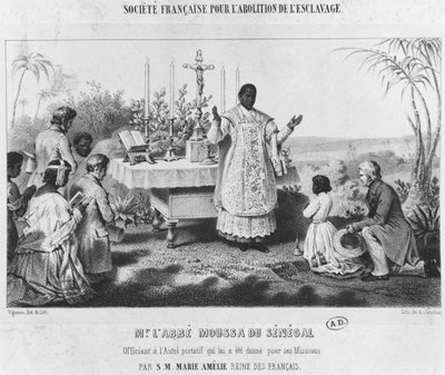 Abbé Moussa, Sénégal, vers 1840 - Pierre Roch Vigneron