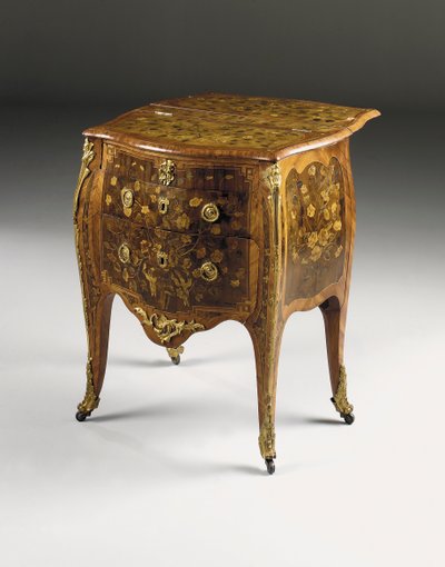 Commode Louis XV, vers 1765-70 - Pierre Roussel