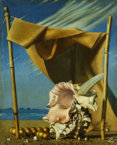 Coquillage et drapé, c.1930 - Pierre Roy