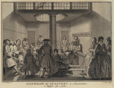 Homme prêchant lors d