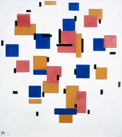 Composition en couleur B - Piet Mondrian