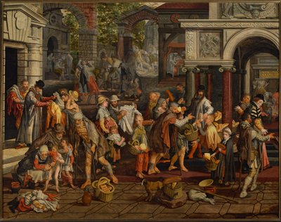 Œuvres de miséricorde chrétienne - Pieter Aertsen
