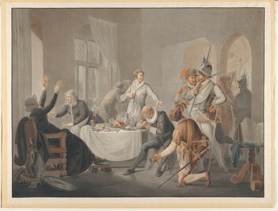 P.D. Hasselaer se fait connaître, lorsque les Espagnols voulaient capturer son frère Claes Dirkz. à sa place. - Pieter Bartholomeusz. Barbiers