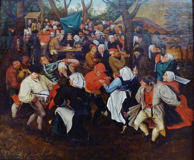 En français :  La Danse de noce La danse de mariage - Pieter Brueghel the Younger
