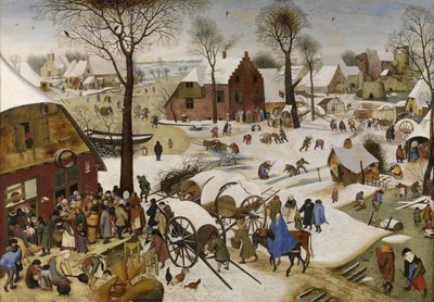 Le Recensement à Bethléem, premier tiers du XVIIe siècle - Pieter Brueghel the Younger