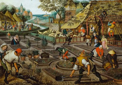 Les Quatre Saisons : Printemps, seconde moitié du XVIe siècle - Pieter Brueghel the Younger