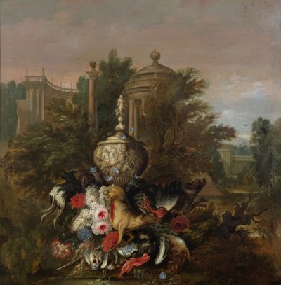 Gibier mort et fleurs - Pieter Casteels