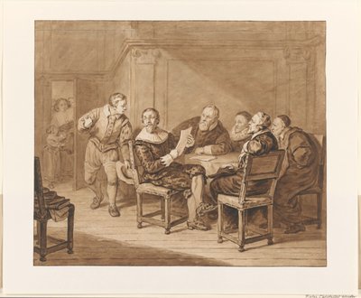 Hugo Grotius reçoit la nouvelle de l