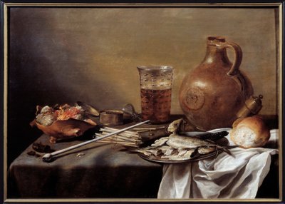 Nature morte avec poisson - Pieter Claesz