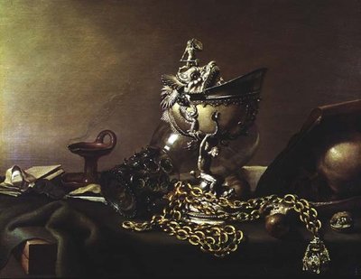 Nature morte avec un nautile - Pieter Claesz