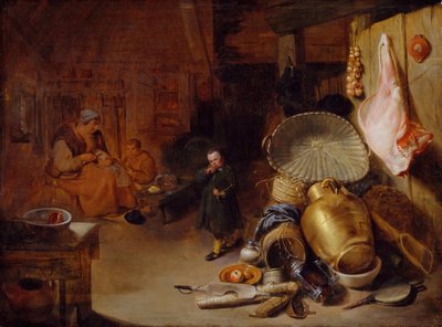 Intérieur avec figures, 1643 - Pieter Jacobsz. Duyfhuijsen