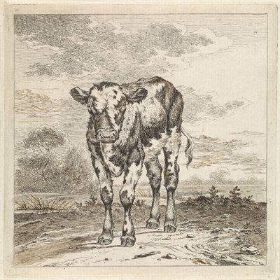 Paysage avec veau - Pieter Janson