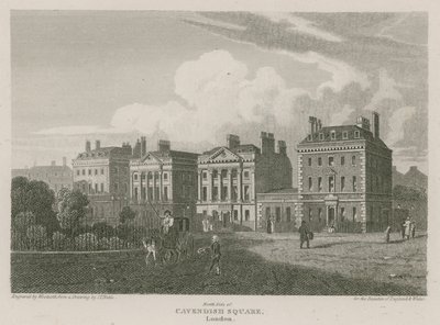 Côté nord de Cavendish Square, Londres - Pieter Jansz. Quast