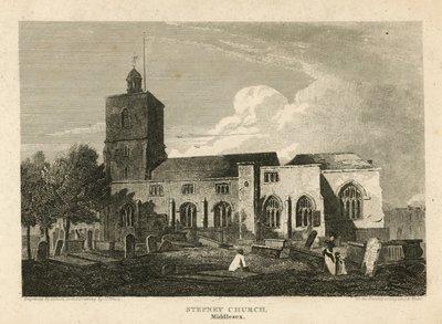 Église de Stepney, Londres - Pieter Jansz. Quast