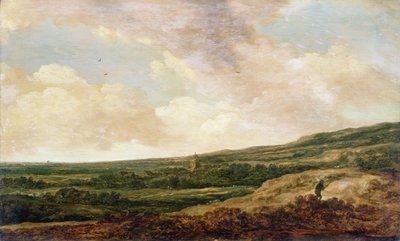 Paysage avec un Chasseur - Pieter Molijn