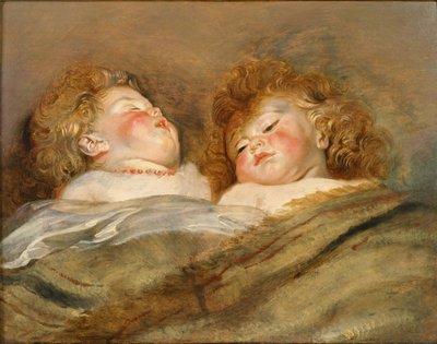 Deux enfants endormis - Peter Paul Rubens