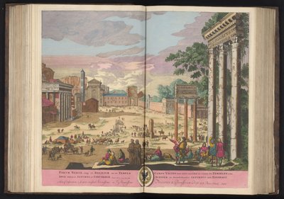 Forum Romanum à Rome - Pieter Schenk (I)
