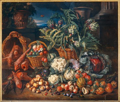 Nature morte : legumes et fruits - Still-life : Légumes et fruits ... - Pieter Snyers