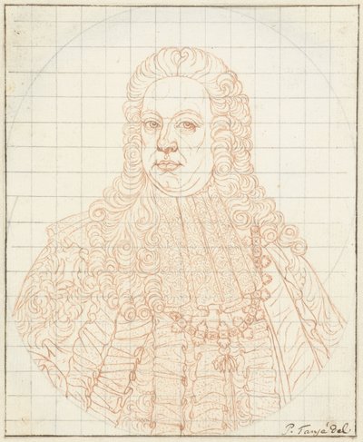 Portrait de François Ier Stéphane, empereur allemand - Pieter Tanjé