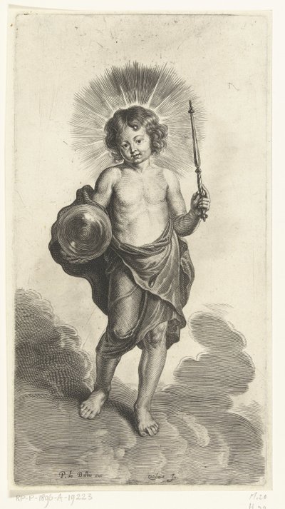 Enfant Jésus avec globe et sceptre - Pieter de Bailliu (I) (possibly)