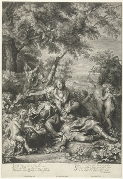 Rinaldo et Armida - Pieter de Jode (II)