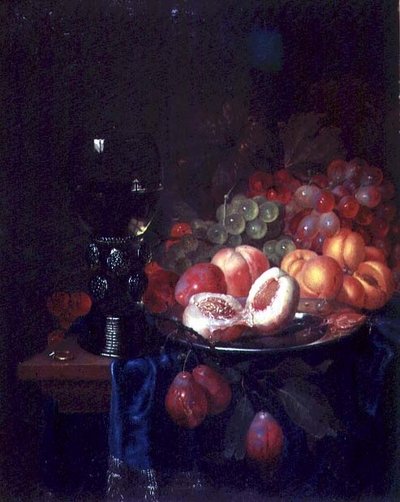 Nature morte de fruits et de coquillages - Pieter de Ring