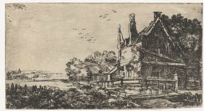 Maison aux trois cheminées - Pieter de With (attributed to)