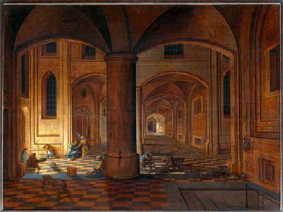 Saint Pierre delivre de prison par un ange … - Pieter the Elder Neefs