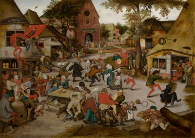 Kermesse de la fête de Saint-Georges (huile sur panneau) - Pieter the Younger Brueghel