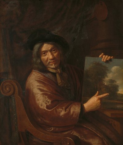 Autoportrait. - Pieter van Asch